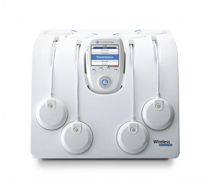 Chattanooga 4 Channel Wireless Professional Standard unit - NMES / TENS (2 remotes) - Image 2