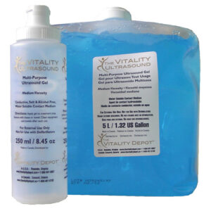 5L Vitality Depot Ultrasound Gel with Dispenser Bottle